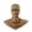Brown, variant on Breathable Mesh Sun Protective Scarf Head Wrap for Outdoor Daily Use Lightweight Comfortable Stretchy Men Women