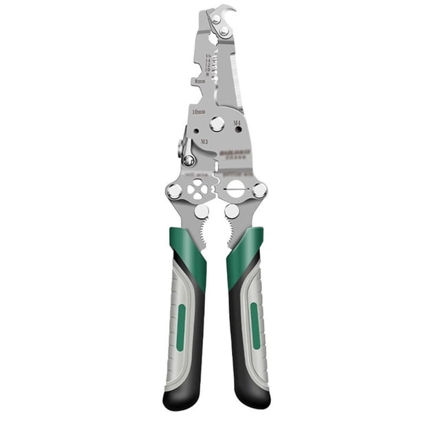 Pelacables plegable 18 en 1 for cortar y tirar de cables Tijeras for cables