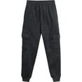 thumbnail image 5 of Quad Seven Boys' Sweatpants - 4 Pack Active Fleece Cargo and Basic Jogger Pants (Size: 4-18), 5 of 6