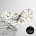 thumbnail image 4 of Sweet Jojo Designs Jungle Boy, Girl, Unisex/Gender Neutral Multi Use Baby Car Seat and Nursing Cover, 4 of 6