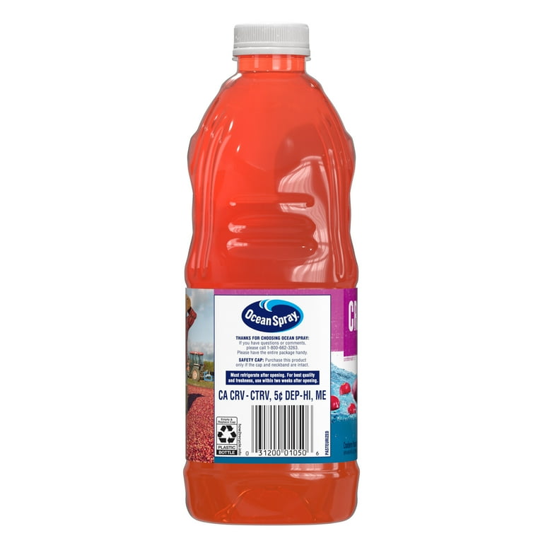 Ocean Spray® Cran X Passion Fruit™ Juice Drink – 64oz Bottle