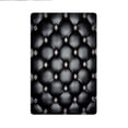 thumbnail image 3 of JML Non-Slip Microfiber & Rubber Doormat - Soft Entryway Rug for Home/Office (24"x36") - Easy Clean Door Mat for Indoor/Outdoor Use, Black & Gold Plaid, 3 of 5