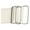 White, variant on Cotton Gait Belt with Metal Buckle, White, 54 inch