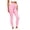 Pink, variant on Admvng Pants for Women Solid Casual Stretchy Workout Yoga Trousers
