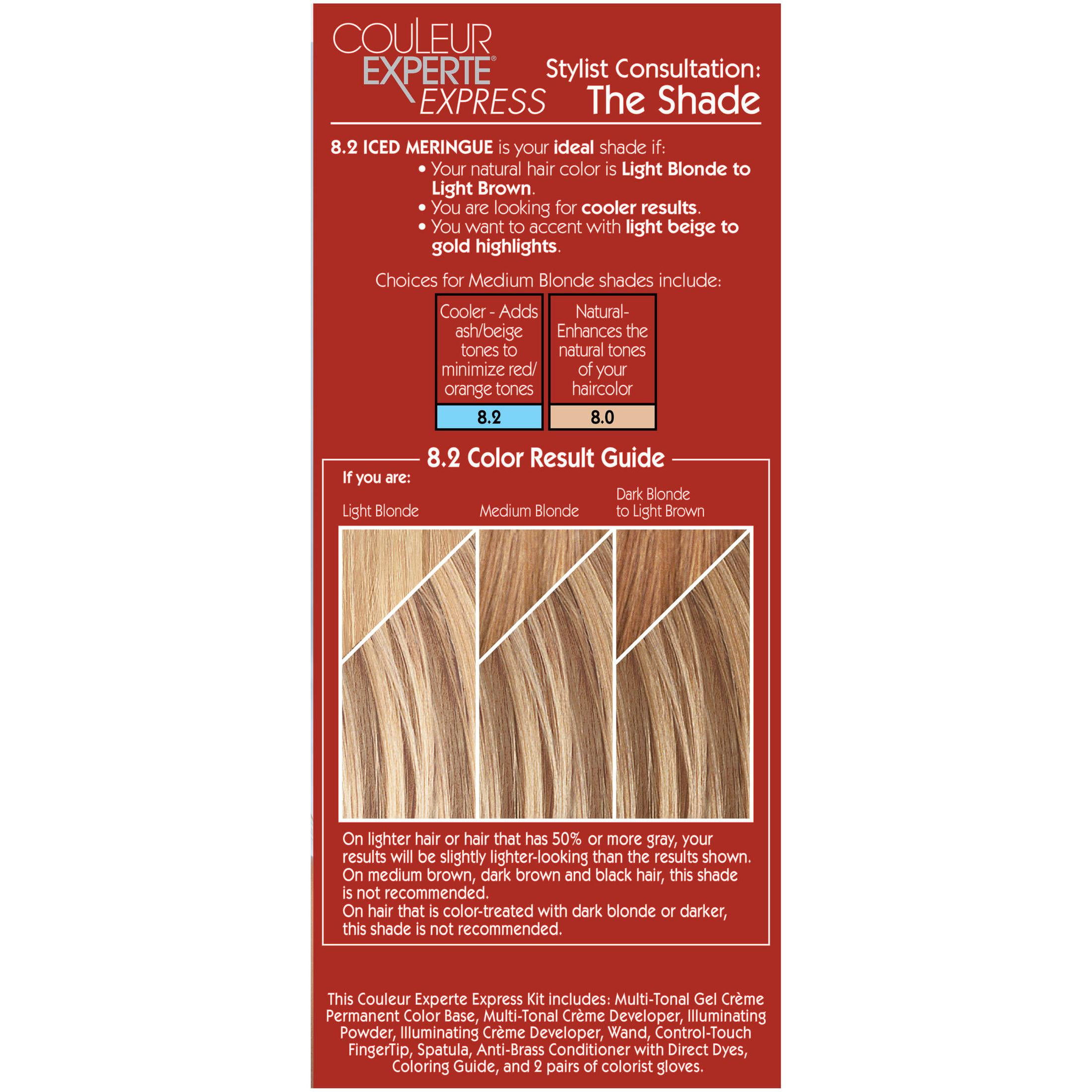 L'Oreal Paris Couleur Experte Hair Color with Highlighting Kit, Medium Iridescent Blonde Ice, 1 Kit