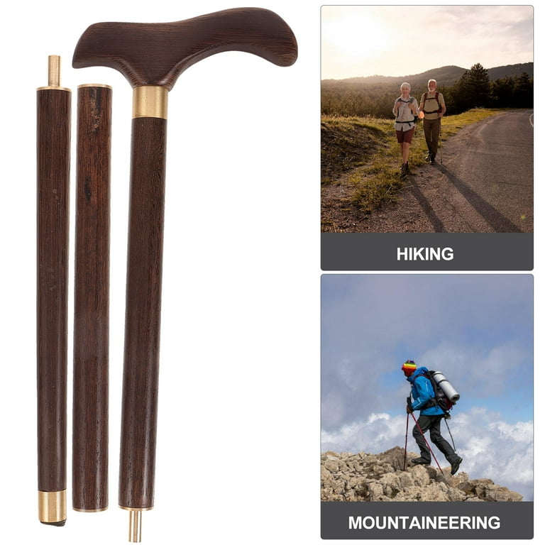  Wooden Walking Sticks for Men & Women Solid Wood Walking Cane, Wooden  Walking with Rubber Tip, Hiking Sticks/Walking Poles for Hiking, Trekking,  Camping, Traveling, Climbing Crutches Mobility Aid : Everything Else
