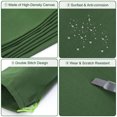 thumbnail image 3 of Bolsas de arena de 5 pies para inundaciones, barrera de agua de inundación, bolsas de lona largas con banda elástica de sujeción, paquete de 5 en verde, 3 of 7