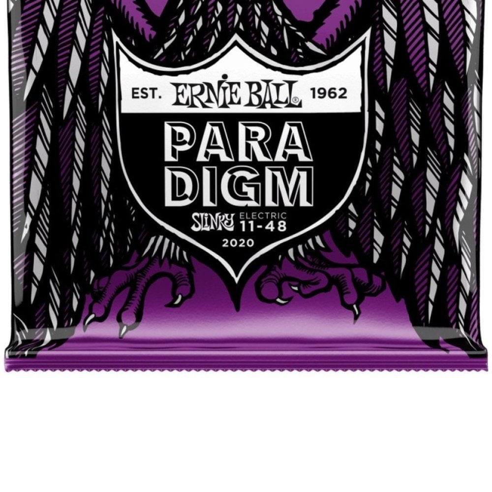 Ernie Ball Electric Guitar Strings Paradigm Power Slinky 11-48 Gauge 3pk