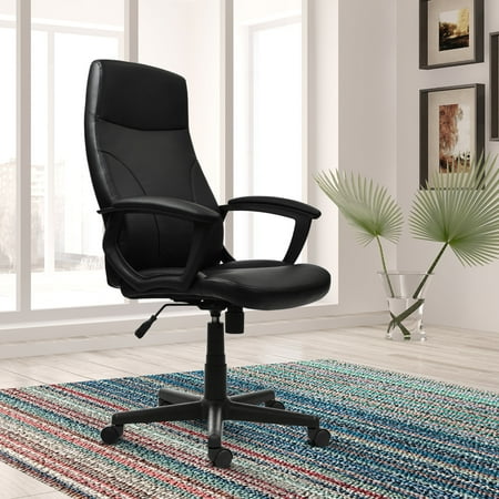 UPC: 0815764013056 | Techni Mobili Medium Back Executive Chair  Adjustable Height  Black