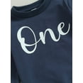 thumbnail image 6 of Musuos Baby Boy Sweatshirt 12 18M Long Sleeve Letter Print Pullovers Autumn Tops for Toddler Cute Birthday Clothes, 6 of 9