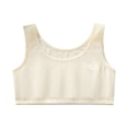 thumbnail image 5 of Tfken Girls Training Bras Comfortable Underwear Seamless Bralette Wireless Non Padded Breathable Thin Kids Lightweight Underclothes Size 10-11 Years Yellow, 5 of 5