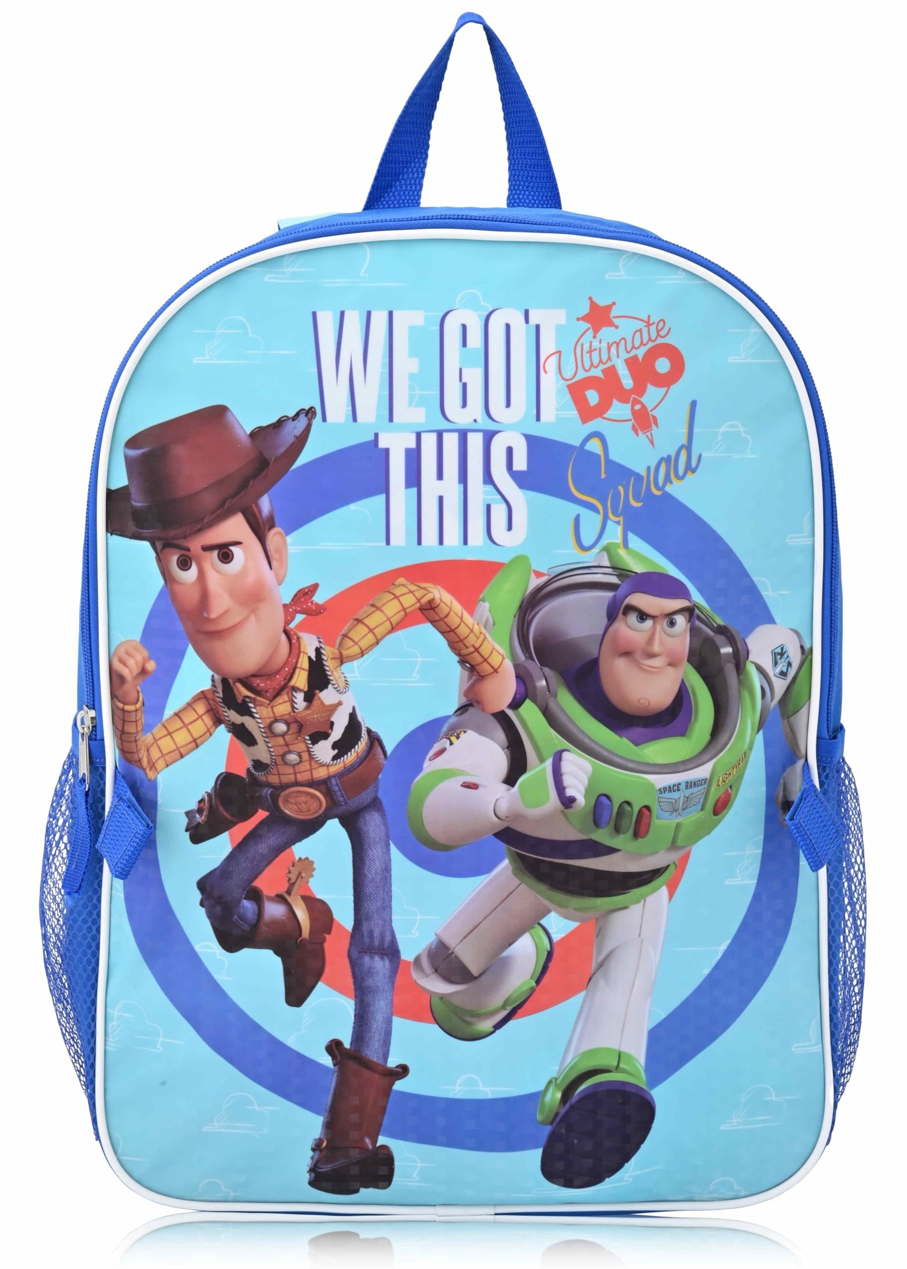 Fast Forward Toy Story 16" Backpacks With Lunch Bag - Licensed Characters Kids Schoolbag