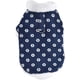 thumbnail image 1 of Abrigos para perros pequeños y medianos, chaquetas de forro polar, abrigos florales para cachorros, abrigos de pana de invierno, chaqueta con anilla en D para chihuahuas (azul), 1 of 5