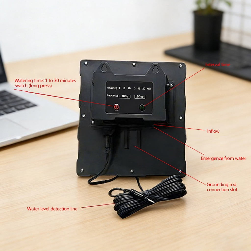 Water Saving Automatic Drip Irrigation Systems With 6 Timer Modes Ideal For Vacation Home Greenhouses Garden Balcony Car