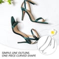 thumbnail image 4 of MasteelfCA 2 Pcs Présentoir à Chaussures Support de Talon Haut (Argent), 4 of 7