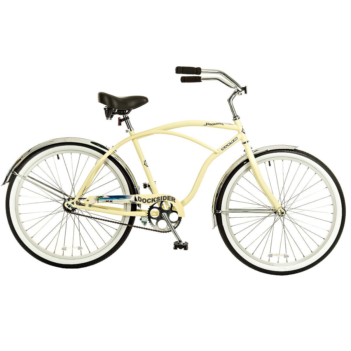 Beach Cruiser Bike, Glossy Cream Color 