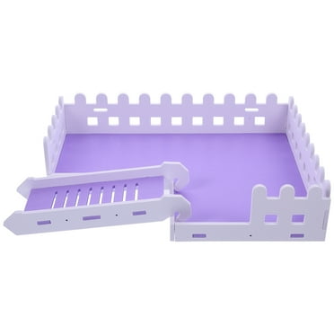 Guinea Pig Maze Wood Tray Climbing Platform Hamsters Toys Hamster Cage Supply Platform Toy Guinea Pig Platform with Ramp