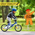 thumbnail image 3 of Señal de seguridad Shimeyao Slow Down Kids at Play, 40 x 30 cm, aluminio, 3 of 6