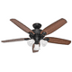 thumbnail image 1 of Ventilador De Techo Hunter Builder Plus con Luz 52 Pulgadas 5 Aspas, 1 of 2