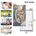 thumbnail image 6 of Yayeee 100% Cotton Hand Towels for Bathroom 16" x 28" Soft Absorbent Kitchen Towel, Colorful Goldfish, 6 of 7