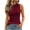 Wine, variant on Cmtiyu Tank Tops for Women, Crew Neck Cinched Waist Sleeveless Ribbed Knit Tops, Casual Daily Slim Fit Blouses, S-2XL