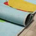 thumbnail image 5 of Well Woven Apollo Multi Tacos Modern Novelty Multi Blue 2' x 3' Easy Clean Area Rug, 5 of 5