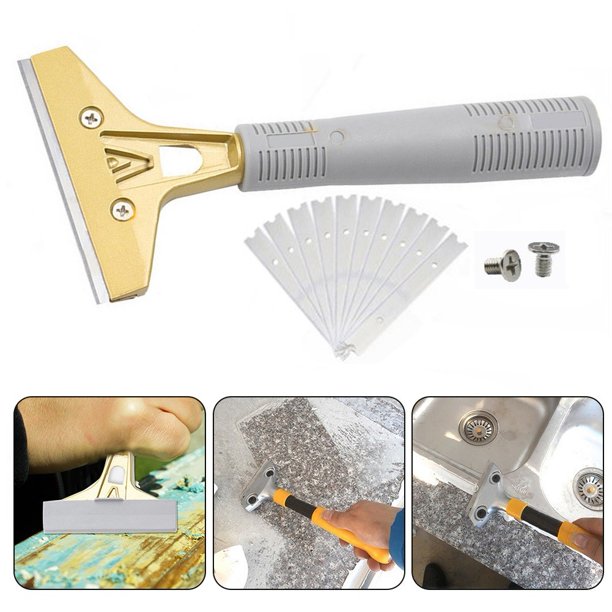 Multifunction Glass Ceramic Hob Scraper Cleaner Remover Spatula