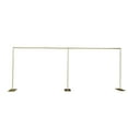 thumbnail image 5 of 6Mx3M Wedding Economy Telescopic Wedding Backdrop Stand Balloon Square Stand Gold, 5 of 12