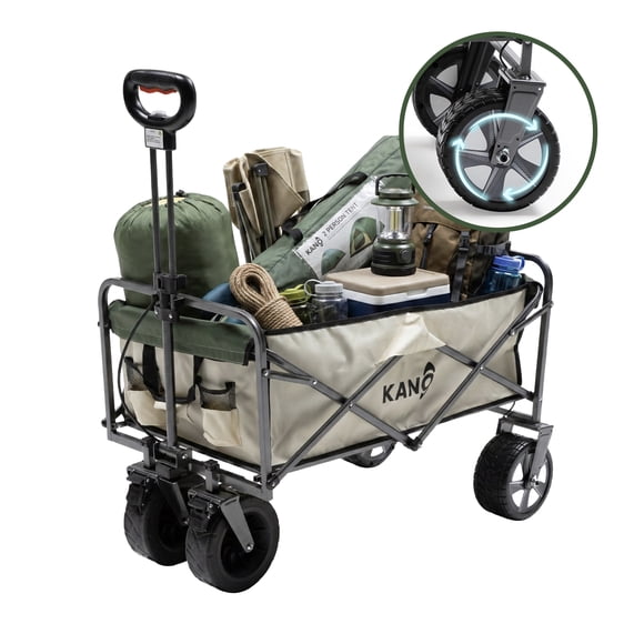 Carrito Wagon Plegable Eléctrico Kano Reforzado Multiuso