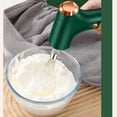 thumbnail image 5 of USB Rechargeable Hand Mixer - Cordless Electric Egg Beater and Whisk - Portable Kitchen Mixing Tool - White, 5 of 6