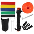 thumbnail image 3 of Sports Speed Agility Ladder Training Set Football Workout Equipment with Parachute ConesOrange, 3 of 8