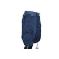 thumbnail image 2 of Men’s 06 Pockets Wrinkled Cargo Shorts – Navy Blue, 2 of 2
