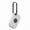 Color:White, variant on Silicone Protector Housing Scratch Resistant Locator Case With Keyring for Tile Life 360 Pro Trackers Frequent Traveler