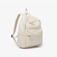 thumbnail image 3 of Backpack for Woman Korean New Solid Color Fashion Bagpack Waterproof College Student School Bags Simple Large-capacity Travel Waterproof Backpack, 3 of 5