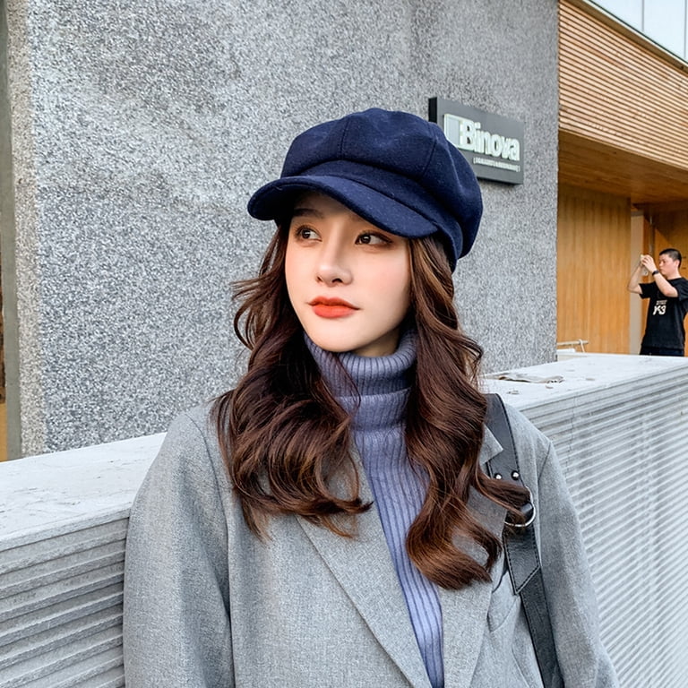 6434 French Beret Hats For Women Winter Newsboy Cap Spring Outdoor Sun Hat $_12.JPG?set_id=880000500F main image 2