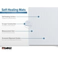 thumbnail image 5 of Dahle Vantage 10681 See-Through Premium Self-Healing Cutting Mat, 12"x18", 1/2" Grid, Perfect for Crafts & Sewing, Clear, 5 of 9