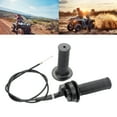 thumbnail image 2 of Comfortable Reliable Motorcycle Handle Grips with Throttle Cable for 50-25CC, 2 of 6