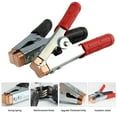 thumbnail image 3 of 4pcs Replacement 1000-Amp Jumper Starter Copper Battery Clips Insulated Alligator Clamp Heavy Duty 12/24V, 3 of 7