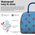 thumbnail image 3 of Lunch Bag Lunch Box for Women Reusable Insulated Lunch Bags,Water-Resistant Cute Red Frozen Ice Pop Cooler Lunch Tote Bag, Large Capacity for Work Travel Picnic, 3 of 6