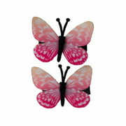 Western Mania 18359-PRPMLT Rave Butterfly Hairpin, Purple & Multi Color