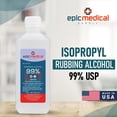 thumbnail image 3 of Botella de alcohol isopropílico Epic Medical Supply 99% y 480 ml (2), 3 of 7