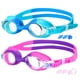 thumbnail image 1 of Gafas de Natación para Niños, Goggles de Natación de Silicona con Antivaho, Protección uv, sin Fugas, Lentes de Natación para Niños y Niñas, Jóvenes, Adolescentes 3-14 años, 2pcs XianweiShao 9024715966001, 1 of 3