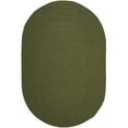 thumbnail image 1 of Safavieh Braided 9' X 12' Oval Hand Woven Polypropylene Rug in Green, 1 of 1