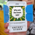 thumbnail image 4 of 100 PICS Pocket Jokes Game, Travel Family-friendly Jokes Game with 50 Double-Sided Joke Cards, 4 of 5