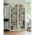 thumbnail image 6 of 11-Tier Shoe Storage Cabinet, Free Standing Closet Organizers and Storage with 31 Open Cubbie, 6 of 7