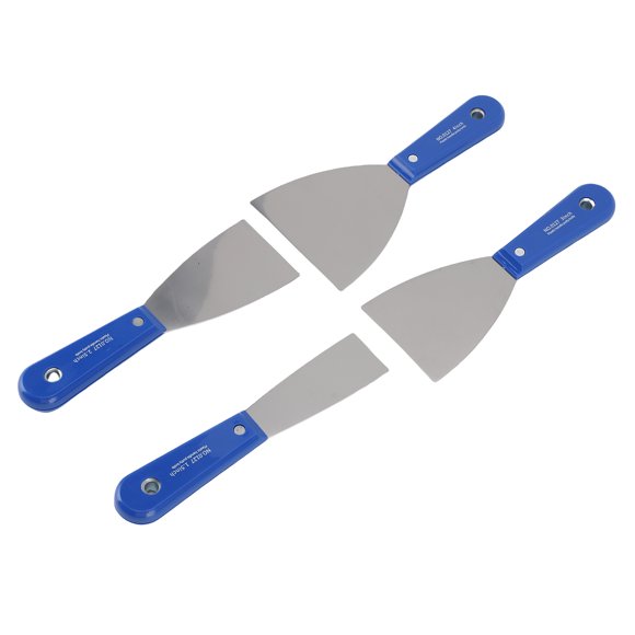 Herramienta de Raspador de Masilla, Metal Putty Raper Acero de CarbroBarbono Flexible Con Bolsa de Almacenamiento para Papel Tapiz