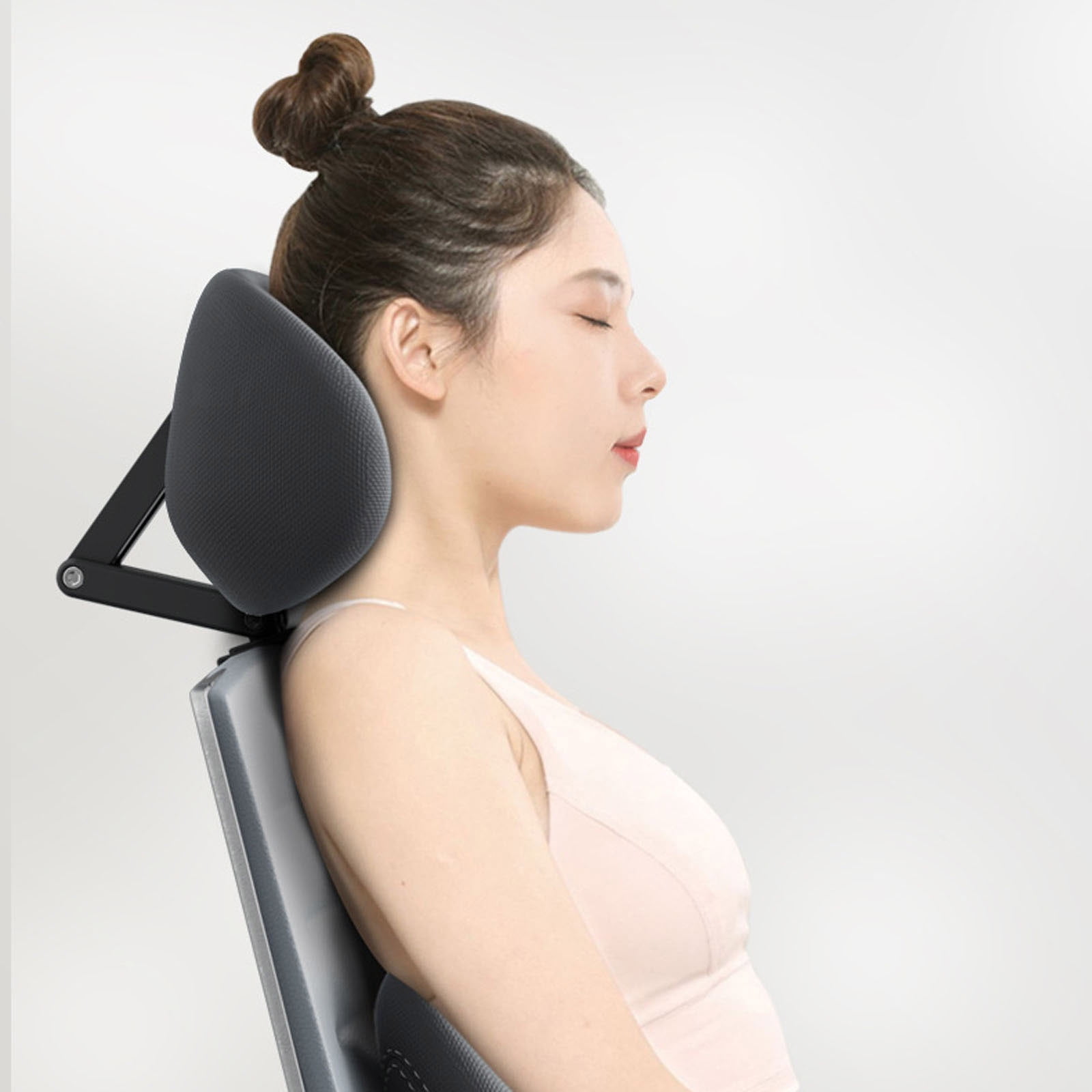 Headrest Attachment For Chair Attachable Chair Head Rest Desk Chair Neck Support Elastic Sponge Head Pillow Adjustable Height And Angle Purpose Pillowcase for Wet Hair U Shaped Pregnancy Pillows