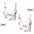 thumbnail image 6 of Goofa Cute Poodle Dog Printed Sports Bras for Women, High Impact Running Bra Workout Crop Tank Tops Longline Sports Bra Push up-Medium, 6 of 9