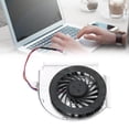 thumbnail image 1 of Laptop CPU Cooling Fan, Replacement Cooling Fan Easy Installation Professional Stable 3 Pin Power Connector High Efficiency  For W500 For T500 For T61P, 1 of 8