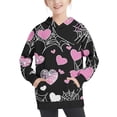 thumbnail image 4 of Sweat à Capuche Unisexe pour Enfants Halloween Bébé Garçons Filles Imprimé Manches Longues Pull-Over 4-14 Ans Multicolore, 4 of 6